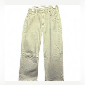 Pull&Bear Pastel Green Denim Pants